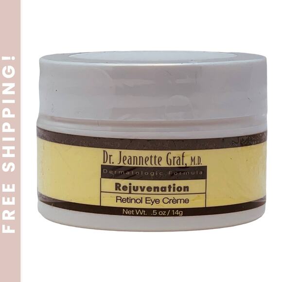 Dr Jeannette Graf Rejuvenation Retinol Eye Creme .5oz NEW w/Free Shipping - Picture 1 of 3